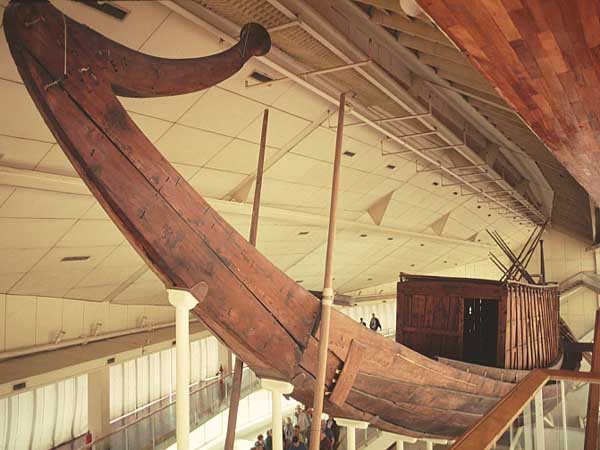 Solar Boat/Funerary Boat of Cheops (Khufu) c2500BCE